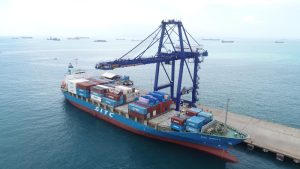 Triwulan I 2024, Volume Peti Kemas Terminal Batu Ampar Meningkat 10%