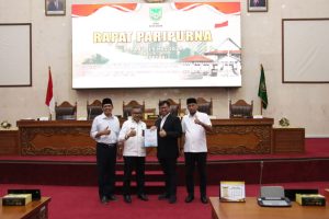 DPRD Batam Gelar Rapat Paripurna, Penyampaian Ranperda Pertanggungjawaban APBD