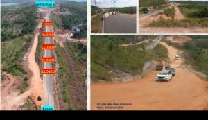 Pengumuman! Ada Perbaikan Jalan Trans Barelang Bukit Bismillah Ditutup Sementara