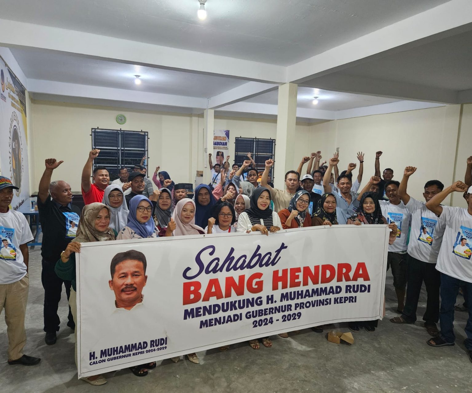 Simpatisan dan Kader NasDem Tanjungpinang Komitmen Menangkan Rudi di Pilgub Kepri