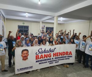 Simpatisan dan Kader NasDem Tanjungpinang Komitmen Menangkan Rudi di Pilgub Kepri