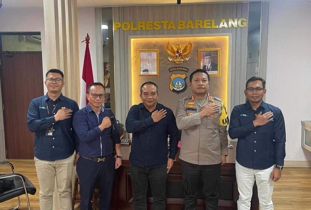 Pererat Silaturahmi, PLN Batam Kunjungi Polresta Barelang