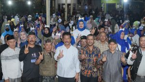 Masyarakat Patam Lestari Antusias Sambut Kehadiran Rudi