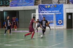 Laga Penutup BP Batam Futsal Championship 2024 Berlangsung Seru