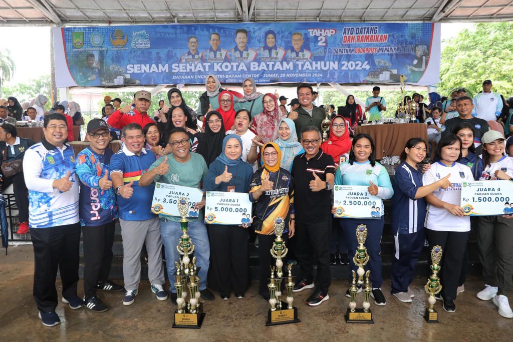 Semarak Puncak HUT ke-53 Korpri Batam, Dinas Kesehatan Raih Juara Umum
