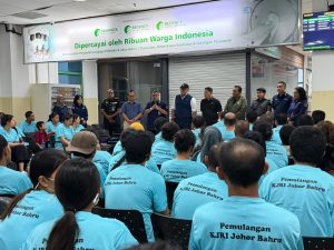 Kado Kemerdekaan dari KJRI Johor Bahru, Biayai Pemulangan 90 PMI Rentan dari Malaysia Lewat Batam