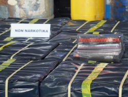 Tak Hanya 2,6 Ton Sabu Cair, Kapal MV Ocean Porter Juga Bawa 1,57 Juta Batang Rokok Ilegal