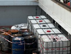 Penyelundupan Sabu Cair 2,6 Ton Disita dari Kapal Berbendera Tanzania di Perairan Kepri