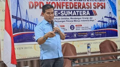 KSPSI se-Sumatera Konsolidasi di Batam, Kawal Perjuangan Pekerja Menuju Indonesia Maju
