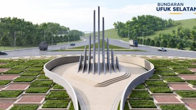 BP Batam Dorong Penataan Estetika Kota, Monumen Simpang Barelang Mulai Dibangun